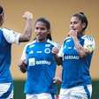 Sob olhares de Gabigol, Cruzeiro goleia o 3B da Amazônia no Brasileirão feminino