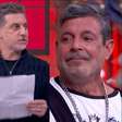 Luciano Huck revela carta de Alexandre Frota e faz o famoso chorar: 'Para não morrer de fome'