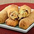 Panqueca empanada de frango: almoço para a família toda
