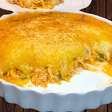 Escondidinho de frango cremoso na pressão: rápido e saboroso