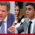 Haddad provoca Nikolas Ferreira após deputado fazer pergunta e abandonar sessão: 'Molecagem'