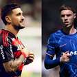 Quem é melhor? Equipe esportiva da Globo prefere Arrascaeta a Cole Palmer, do Chelsea