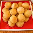Bolinho de chuva com banana na airfryer: sem leite, dourado