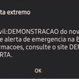 Novo sistema de alerta de emergência assusta moradores do Nordeste durante teste em massa