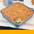 Cuca de banana com paçoca: cremosa, crocante e fácil