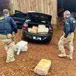 Traficante é preso com quase 500 kg de maconha em carro roubado em Ronda Alta