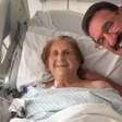 Mãe de Ratinho vai para o hospital