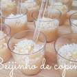 Beijinho de copinho para servir no seu almoço de família ou festinha de aniversário
