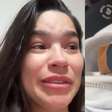 Raissa Barbosa chora após pai de seu filho rejeitar convite para o conhecer: 'Não merecia'