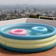 Achei que seria uma boa ideia colocar uma piscina removível no meu terraço: essas são as razões pelas quais não fiz isso no final