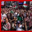 Torcida do Fluminense faz festa em avenida famosa de Nova York