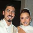 Casamento Giovanna Lancellotti e Gabriel David: atriz de 'Dona de Mim' define sentimento do 'sim' após 4 anos de namoro. 'Encontro do amor'