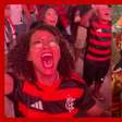 Flamenguistas vão à loucura em Copacabana com gols de Gerson e Jorginho contra o Bayern; veja