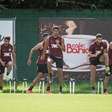 Veja os detalhes do treino do Vitória neste domingo; Carpini cobrou intensidade dos jogadores