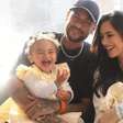 Primeiro contato de Mavie e Mel, segunda filha de Neymar e Bruna, viraliza na web