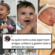 Neymar rebate internauta sobre filhas gastarem seu dinheiro: "Vão ter que fazer força"