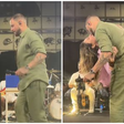 Paolla Oliveira vai a show de Diogo Nogueira e casal dá show de dança; assista