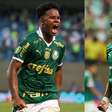 Estêvão deixa o Palmeiras com números superiores ao de Endrick