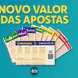 Apostas da Mega-Sena, Lotofacil e Lotomania mais caras a partir desta quarta (09/07): Confira os novos valores