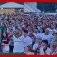 Frustração e xingamentos: veja a reação da torcida do Fluminense no RJ após o gol do Chelsea