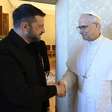 Às vésperas de conferência sobre reconstrução da Ucrânia na Itália, Zelensky se reúne com papa