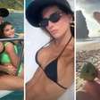 Muita gata! Deborah Secco tira onda durante suas férias