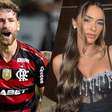Assessoria de Tainá Castro, esposa de Militão, esclarece curtida em 'indireta a Léo Pereira