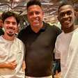 Dupla do PSG tieta Ronaldo Fenômeno: 'Uma honra'