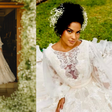 'Vale Tudo': Maria de Fátima usa vestido de noiva emprestado por blogueira famosa na vida real