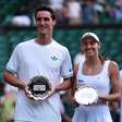 Luisa Stefani é vice nas mistas em Wimbledon após igualar feito de Maria Esther Bueno