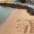 Artista faz incrível homenagem a Diogo Jota em praia de Portugal; veja foto