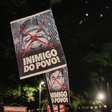 Manifestação de esquerda tinha como foco o Congresso, mas atingiu Bolsonaro e Tarcísio