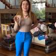 Viih Tube antes e depois: influenciadora exibe corpo em calça PP após perder 15 kg com dieta, treinos e cirurgias