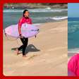 'Troquei de lugar', diz Sophia Medina sobre ser uma das surfistas mais experientes em etapa no Rio