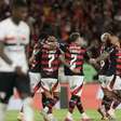 Flamengo detona o São Paulo e segue na liderança do Brasileirão