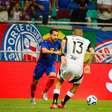 Bahia com Super-Homens vence o Galo de Hulk, que fez gol olímpico