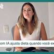 IA que ajuda a emagrecer: app ajusta dieta quando você exagera