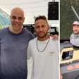 Neymar se diverte em Batmóvel que encomendou por R$ 8 milhões