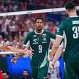 VNL: Leon sai do banco e comanda vitória da Polônia no tie-break