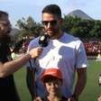 Renato Augusto marca presença em amistoso entre Flamengo sub-20 e Leverkusen