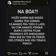 Muito antes de Coldplay: amantes são flagrados em show no Rio, ameaçam sambista e resposta viraliza