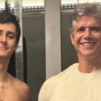 UAU! Filho mais velho do ator Márcio Garcia surpreende ao mostrar corpo definido