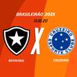 Botafogo x Cruzeiro, pelo Brasileirão Sub-20: onde assistir, escalações e arbitragem