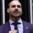 Eduardo Bolsonaro diz que esposa teve contas bloqueadas pelo STF
