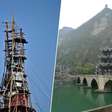 Castelo Animado da vida real? Para resistir a despejo, homem chinês começou a improvisar novos andares na sua casa e não parou mais