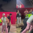Que perrengue! Wesley Safadão atola carro ao sair de show e ajuda a empurrar
