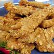 Tiras crocantes de frango simples de fazer sem precisar fritar