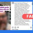 É falso que FDA tenha publicado texto associando vacinas de mRNA a coágulos que duram 15 anos