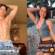 Bella Longuinho choca ao mostrar antes de depois de transição de gênero