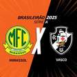 Mirassol x Vasco, AO VIVO, com a Voz do Esporte, às 17h